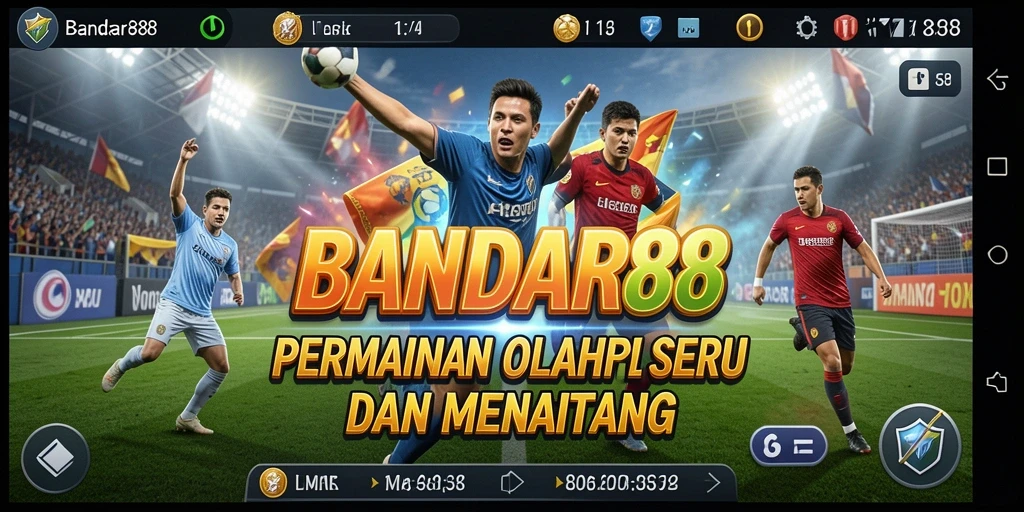 Tampilan gameplay BANDAR88 yang menggembirakan di berbagai kompetisi olahraga.