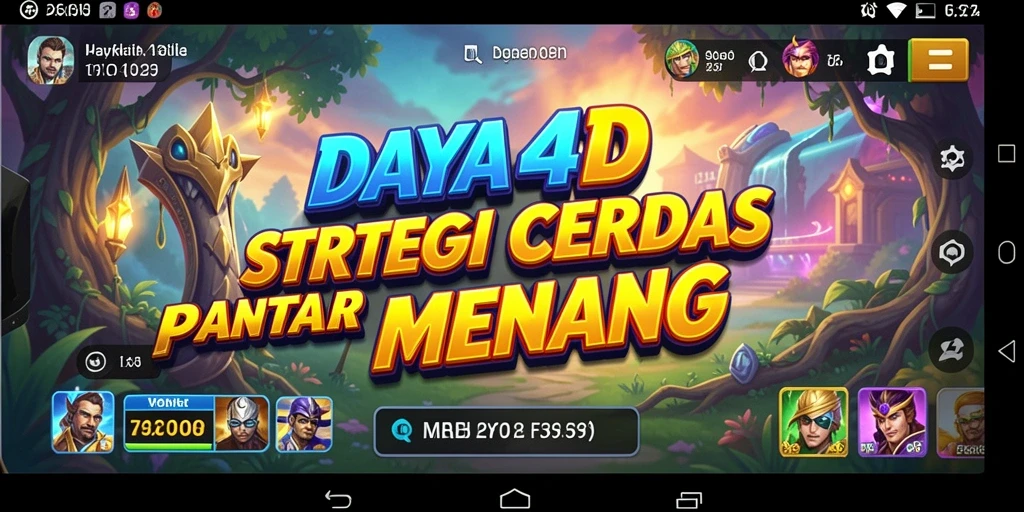 Screenshot DAYA4D menampilkan gameplay strategi yang mendebarkan.