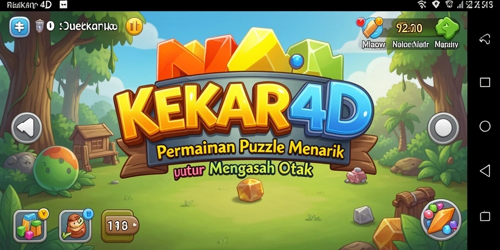 Tampilan gameplay KEKAR4D yang menantang dan mengasyikkan.