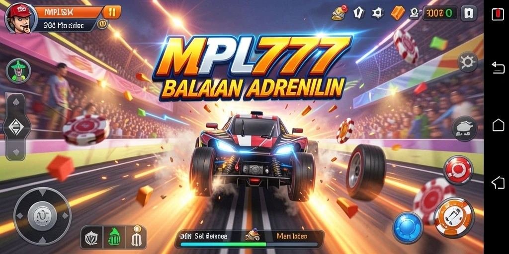 Tampilan gameplay seru dari MPL777 yang memukau.