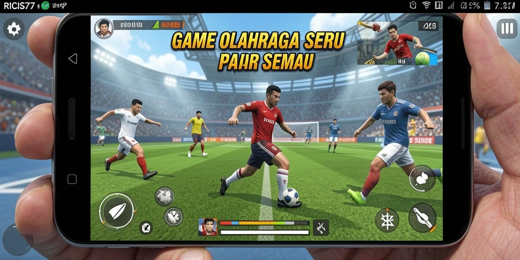 Tampilan gameplay RICIS77 yang menegangkan dan realistis.