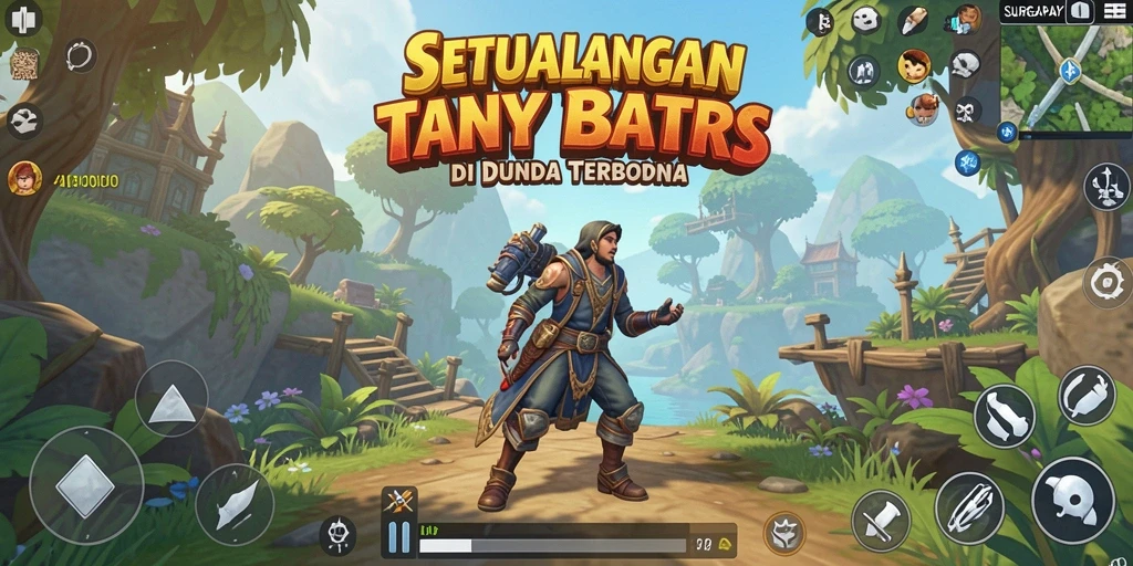 Gameplay SURGAPLAY yang mengasyikkan di dunia terbuka.