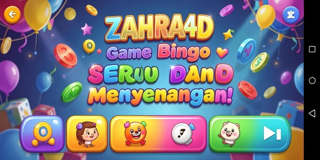 Gameplay seru Bingo di ZAHRA4D yang memacu adrenalin.
