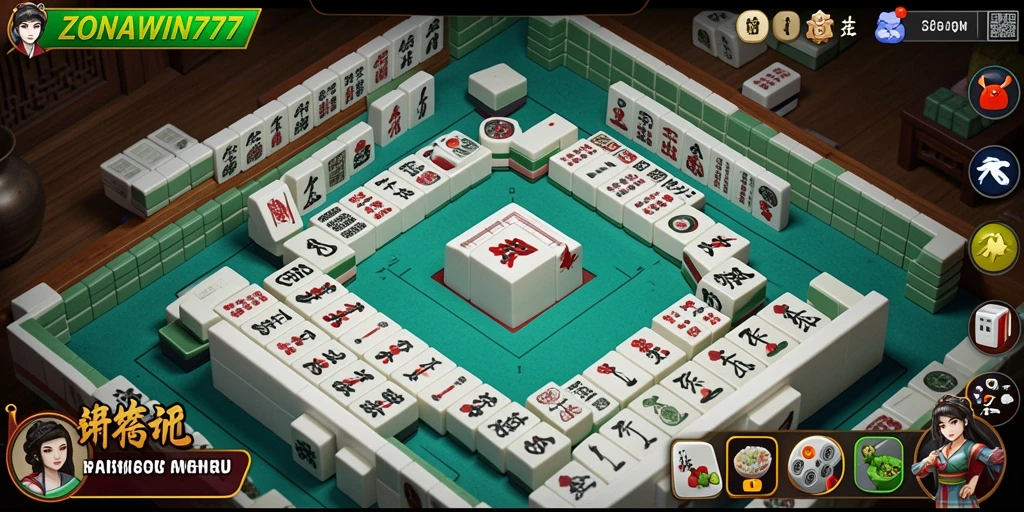 Tampilan gameplay ZONAWIN777 dengan desain menarik.